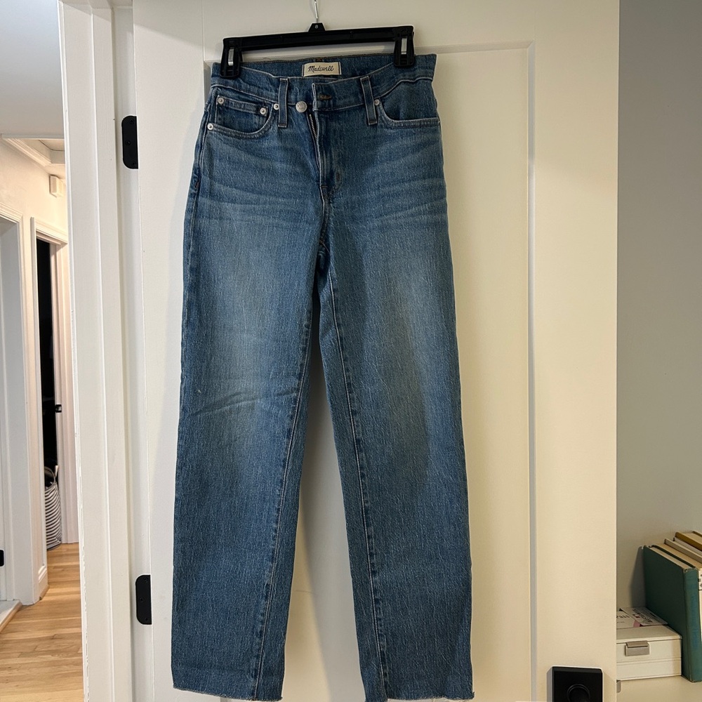 Madewell Mid-Rise Vintage Blue Jeans